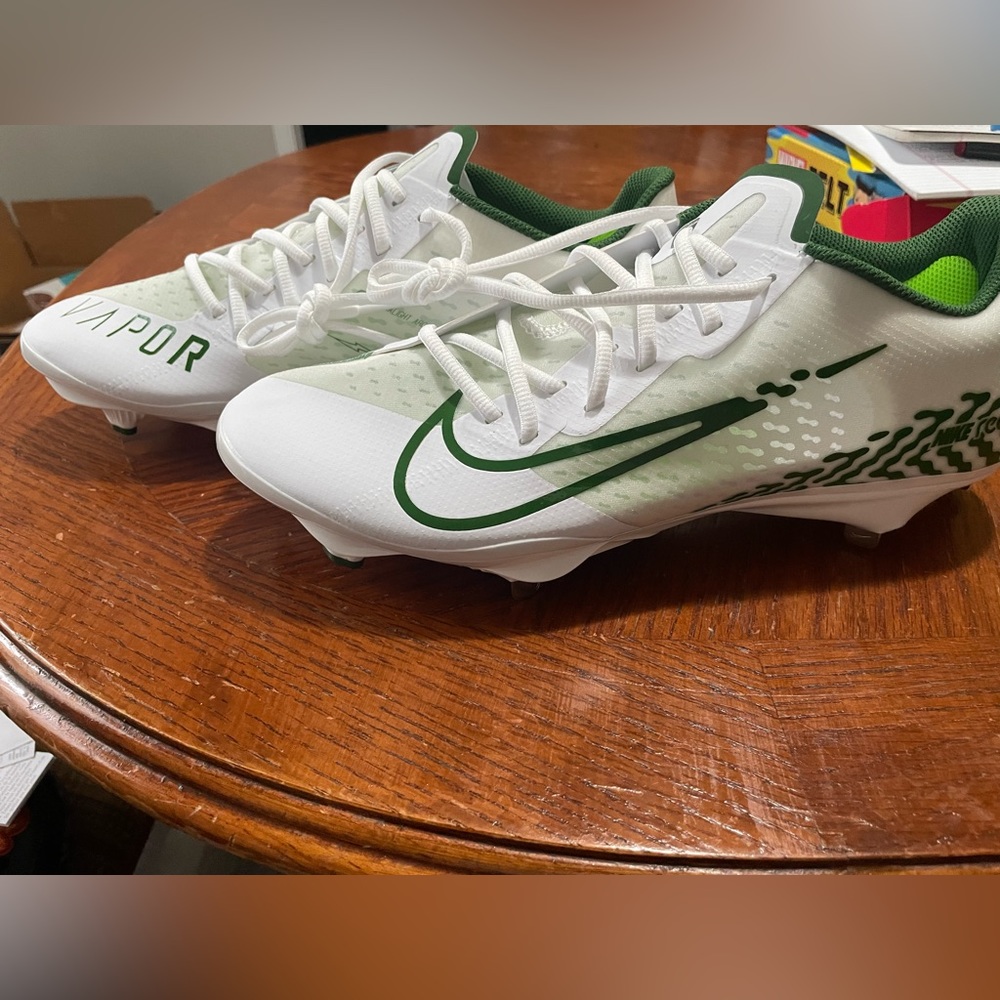 DA0701-102 Nike React Vapor Ultrafly Elite 4 Baseball Cleats White Men's Size 12